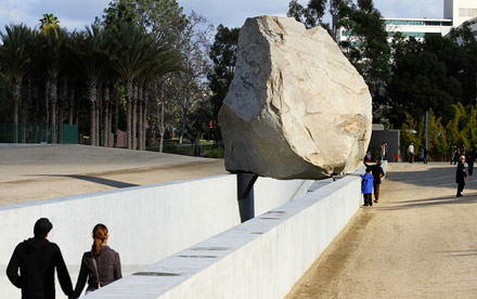 Los Angeles County Museum of Art (LACMA) - Levitated Mass
